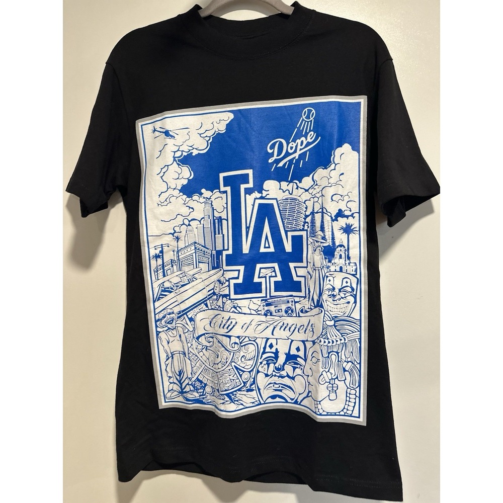 Shaka Wear Streetwear Los Angeles Graphic Tee Sz: M Black Chicano Cotton
